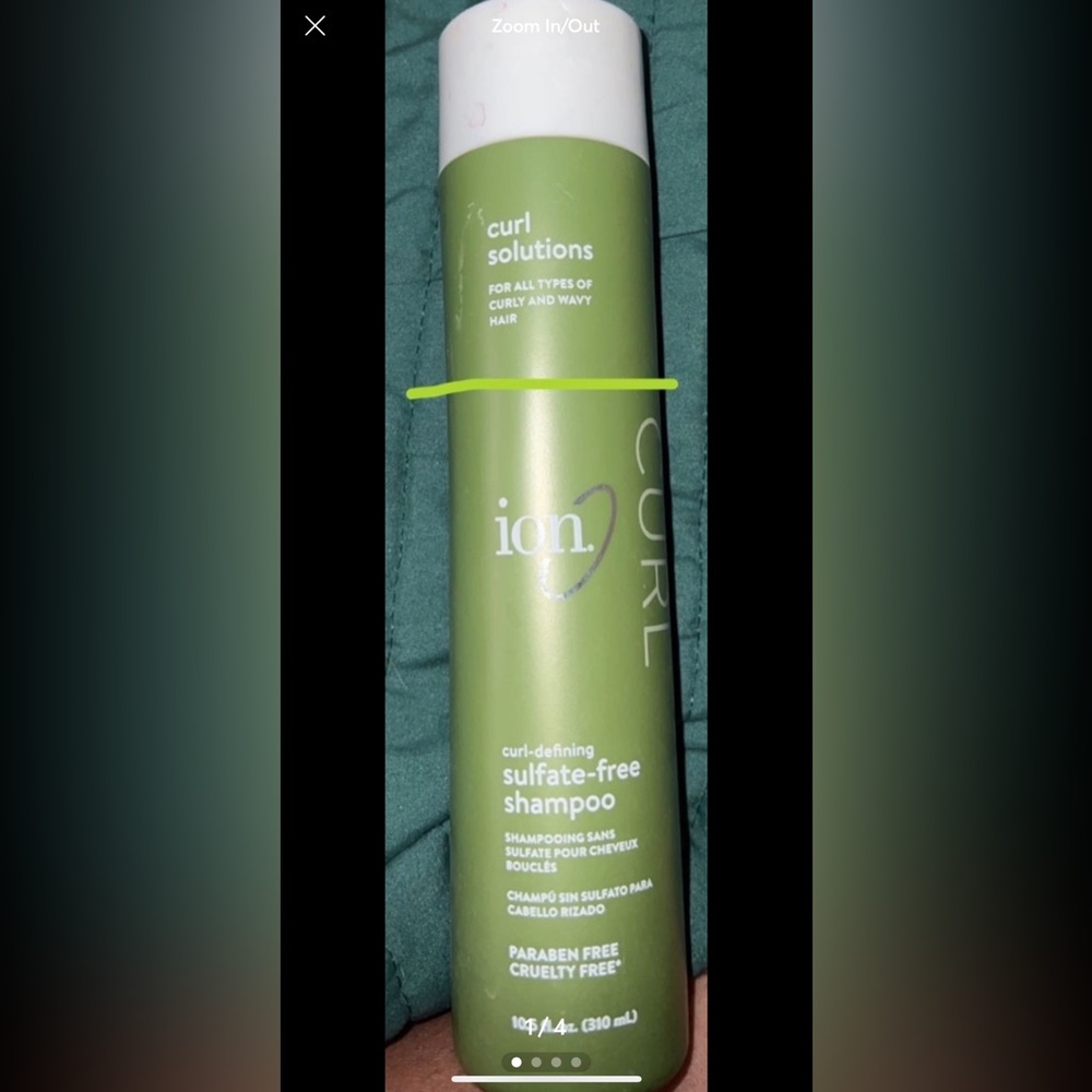 Ion Sulfate Free Curly shampoo
